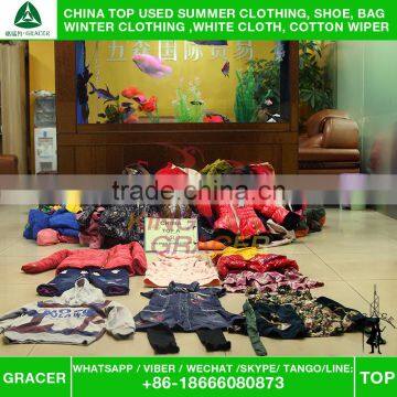 China Top Gracer Cheap Sell Children Wear Unsorted Winter Used Clothes Bales photo-3
