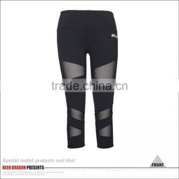 High Stretch Mesh Professional Compression Supplier Fitness Legging photo-2