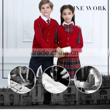 High Quality Formal School Uniform Design Plaid Skirt photo-2