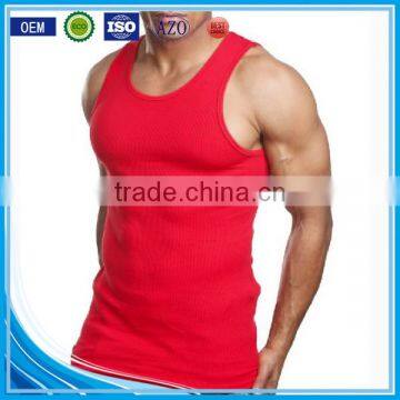 Trade Assurance Premium Spandex/Cotton Blank Mens Stringer Gym Tank Top