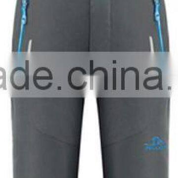 Winter White Nylon Men Sports Pants photo-5