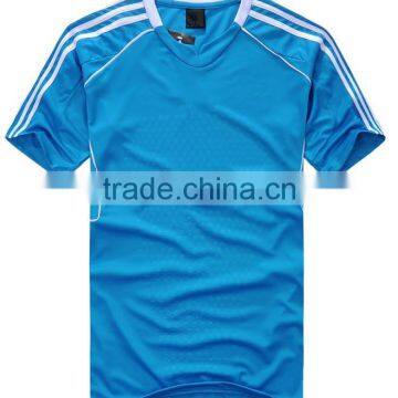 2016 New Design Quick Dry Fabric Sport White Blank Men t Shirt photo-3