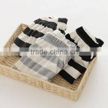 Summer Striped Cotton Soft Harem Children Casual Pants photo-2