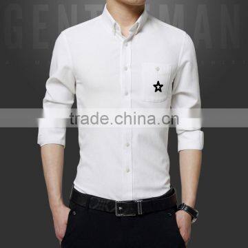 fancy non iron slim fit button down oxford dress shirt