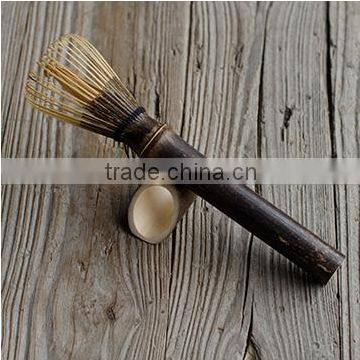 Dark Bamboo Tea Whisks for Japanese Tea Ceremony photo-3