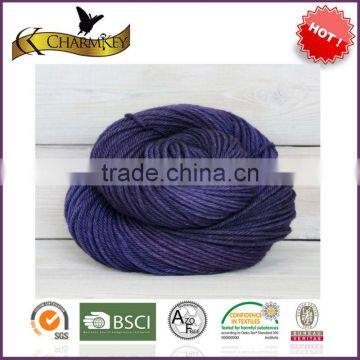 Very soft metallic wool blended fancy yarn for knitting