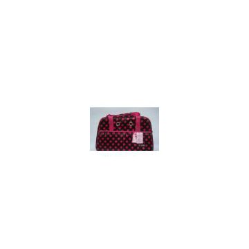 Fashion PU Dotted Pet Carriers/Dog Bag/Cat Bag odm-z11