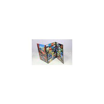 Offset A4 Hardcover Book Printing Service , Saddle Stitched Binding Catalog Book Print
