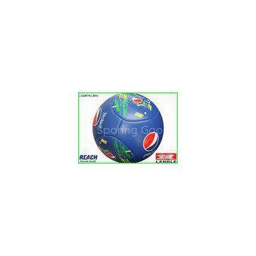 Customize Blue Coolest Soccer Balls , 16 Panel Soccer Training Balls