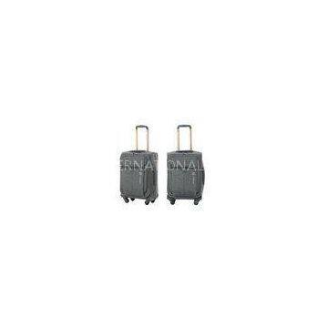 Promotion travelling lightweight carry on wheeled luggage with code lock