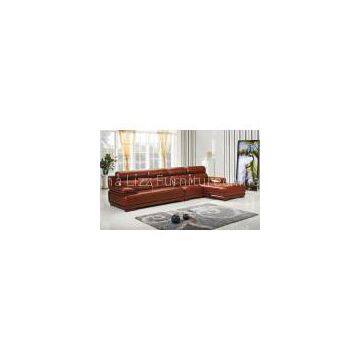 Chaise Sectional Leather Sofa