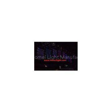 Twinkling Foldable Flexible  Live Show LED Lighting Curtain Backdrop Support DMX Controller / Automa