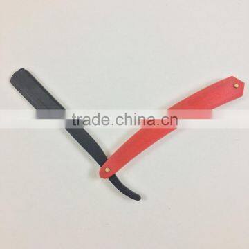 Barber Shaving Razors Red Plastic Handle photo-4