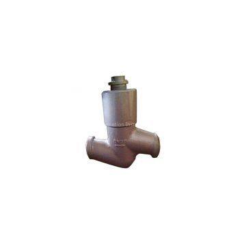 Lift power plant check valve