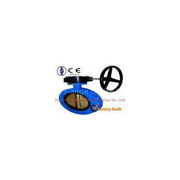 API Double Flanged U Type Butterfly Valve / Electric Stainless Steel Butterfly Valves