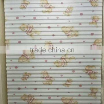 100% polyester printed shangerila roller blinds shade curtain fabric in rolls china 