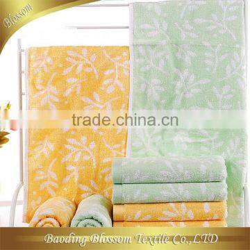 Gaoyang Hebei Made in China Super Size Custom Soft Jacquard Yarn Dyed Bamboo Towel Bath 90*180cm photo-4