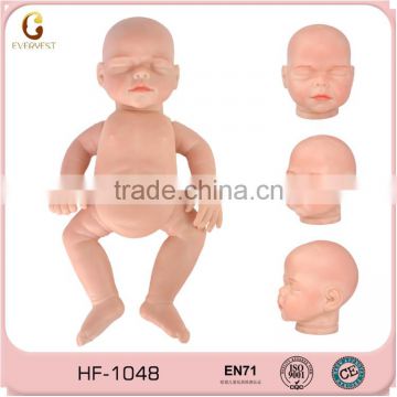 Customized reborn doll kit full silicone body vinyl doll kit