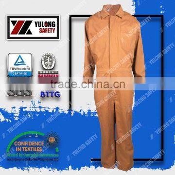 Wholesale flame retardant coverall with oeko-tex 100