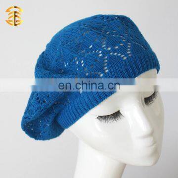 Ladies Fashion Knitted Autumn Beanie Hats And Caps