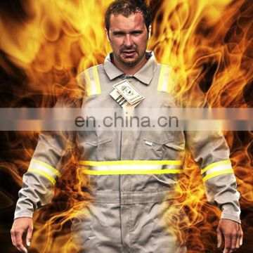 100% cotton fireproof clothing/pure cotton anti fire clothing