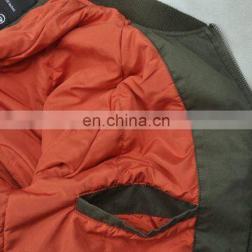 2017 Latest Design Durable Windproof Slim Bomber Jacket Men photo-6