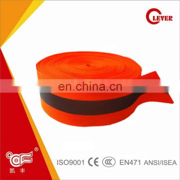 Orange High Visibility Kaifeng Nylon Ribbon For Safety Clothes