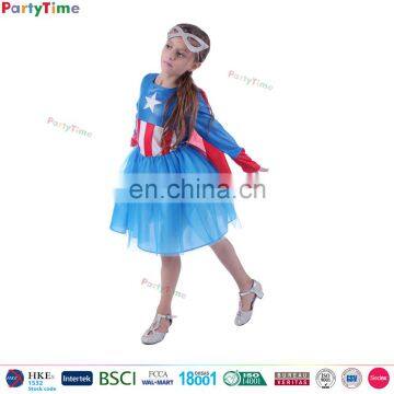 wholesale super hero costumes for kids popular movie character national hero super girl costume