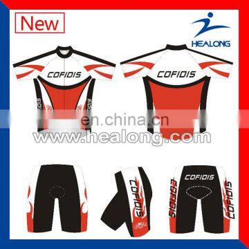 Custom Sublimation High Quality Cycling Top Quick Dry Jerseys