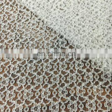 Knitted Nylon Cotton Fabric Lace for Lady Garment Material photo-2