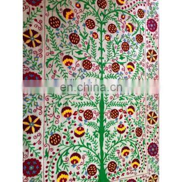 Buy Online Suzani Uzbek Embroidery bedcover tree of life tapestry Blanket Ethnic bed cover