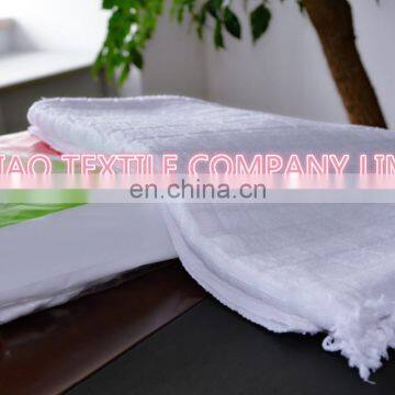 cotton polyester customized jacquard no sewing ihram for hajj towel