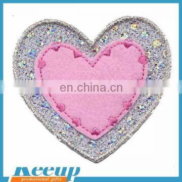 Customized embroidery sequin patch for clothes