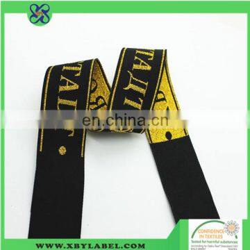 Custom woven ribbon in webbing/woven ribbon belt