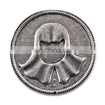 Hot Selling Promotional Movie Souvenir Game of Thrones Coin Badge Custom Antique Old Game Coin