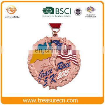 Cheap wholesale custom made souvenir gold award metal sports medals