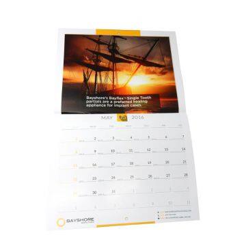 Wholesale Well Designed Custom Cheap Calendar Printing for Advertising