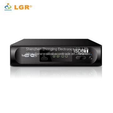 ISDB-T New Digital TV Converter Box for Brazil ISDB-T Support HD 1080P MPEG-2/4 H.264 S1025