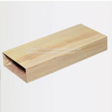 50*100mm Aluminum Square Tube for wall Decoration