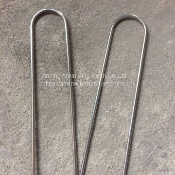 Plain Steel Sod Staples/U Style Staples
