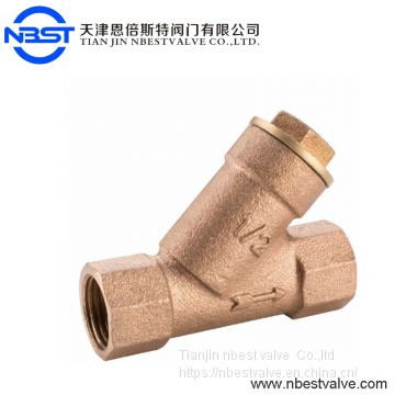 DN15 2 Inch SS304 Net Brass Bronze Y Type Strainer