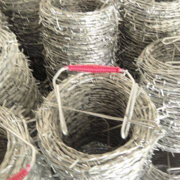 12-1 / 2x12-1 / 2 Barbed Wire Fence Single Coils