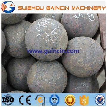 dia.40mm,120mm steel forged mill balls, grinding media forged steel balls, forged steel mill balls for metal ores
