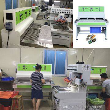 3 stations Pvc baking oven with water chiller