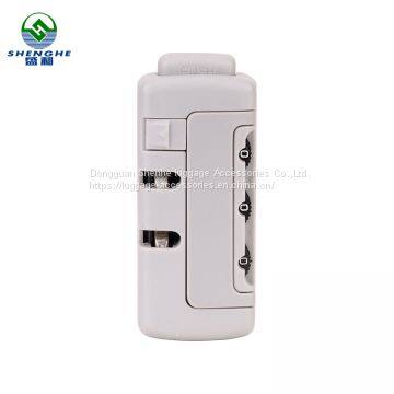 Wholesale low price Bag Parts & Accessories travel luggage resettable 3 digit lock
