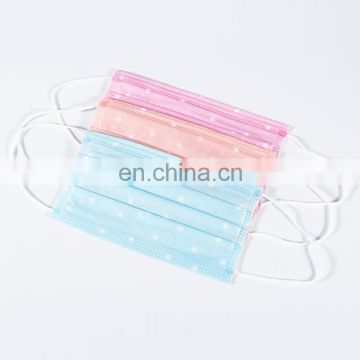 Customized color fashion non woven surgical face mask