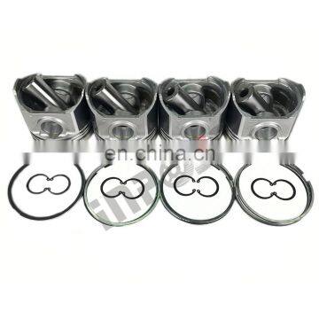 In stock New Kubota V3300 V3300-DI Piston & Rings STD ( Direct injection piston 91.7 mm high )