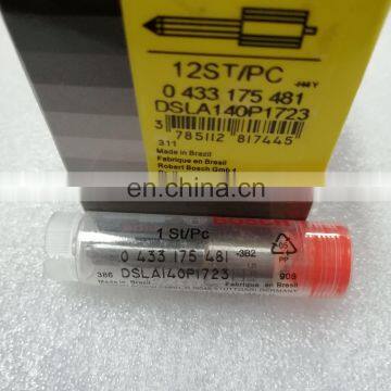 BOSCH COMMON RAIL NOZZLE DSLA140P1723(0 433 175 481) FOR INJECTOR 0 445 120 123