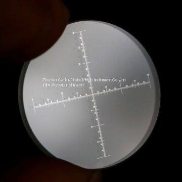 Microscope Stage Micrometer Slide Optical Glass Measuring Tool Measurement Reticle for Biological Stereo Video Microscopio photo-2