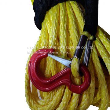 Recomen High Strength 30kn Capacity Electric Rope Winch Rope Hand Winch Wite Rope Winch